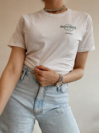 T-shirt blanc Hard Rock Cafe Florence S