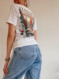 T-shirt blanc Hard Rock Cafe Florence S
