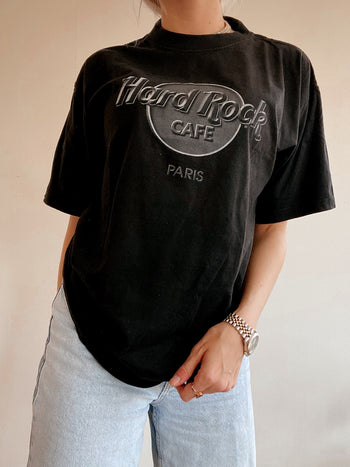 T-shirt noir Hard Rock Cafe S