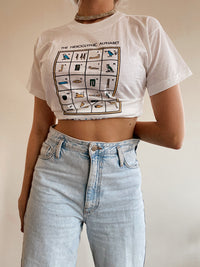 T-shirt blanc hieroglyphe XS