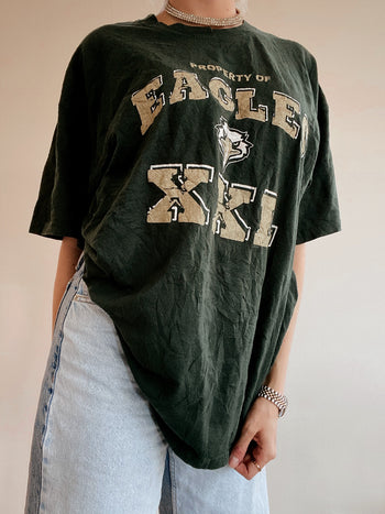 T-shirt vert foncé Eagles XL