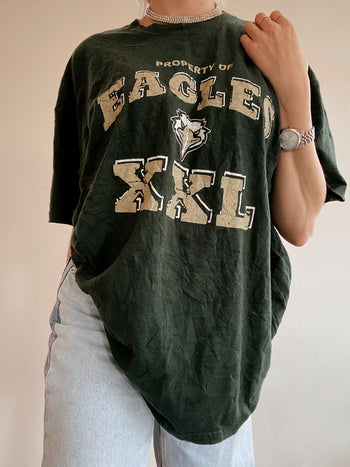 T-shirt vert foncé Eagles XL