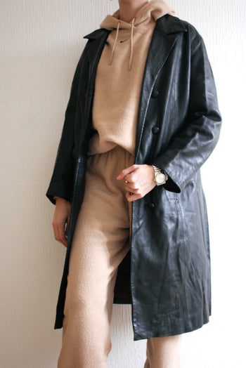 Black Weekday L Coat