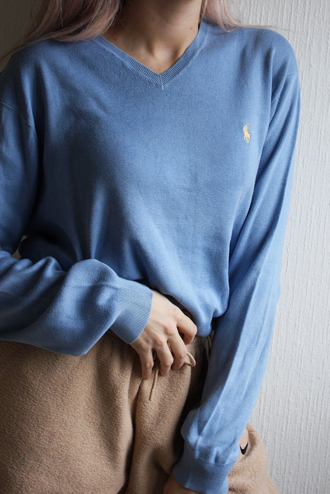 Green Lacoste L Long Sleeve Polo Shirt