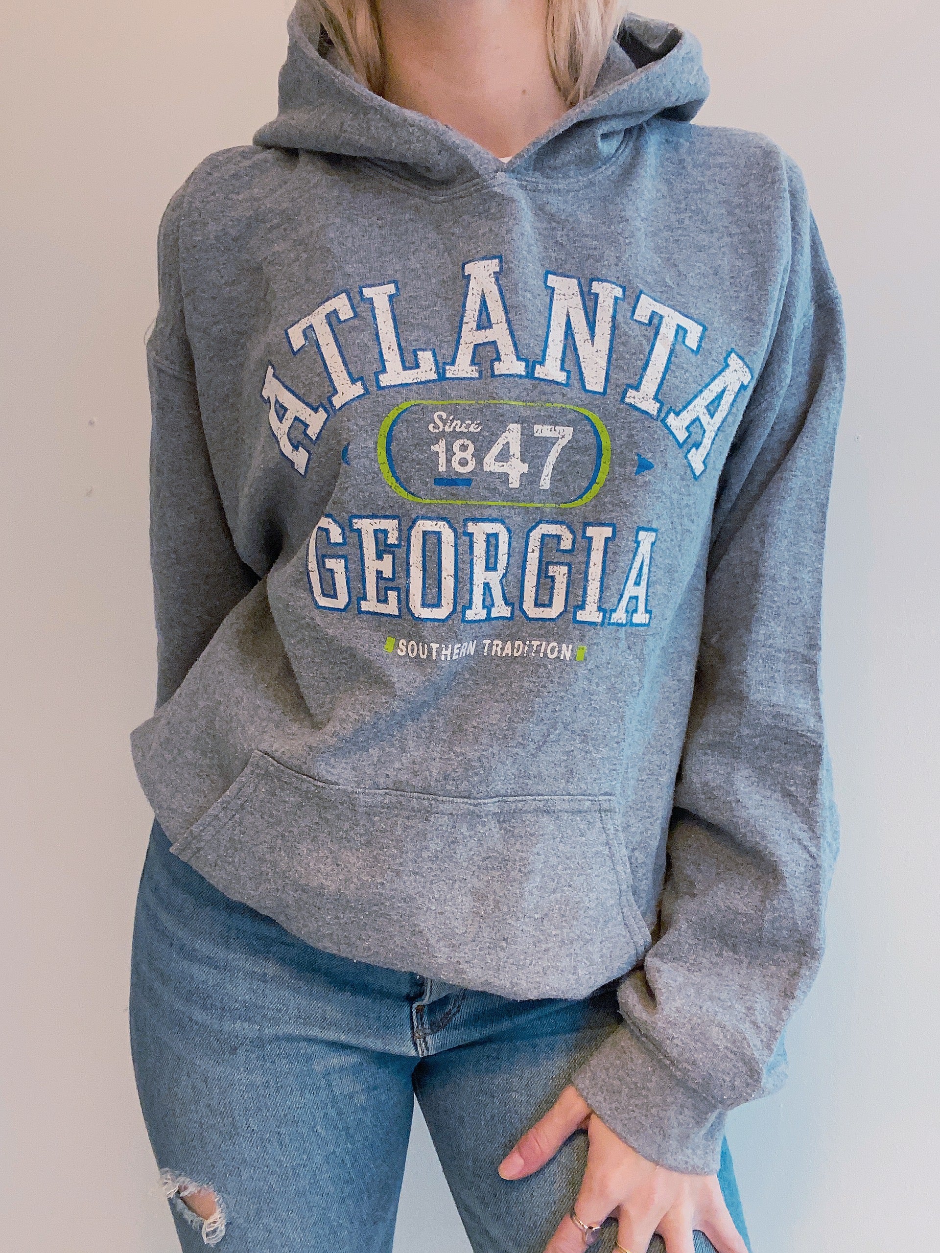 Blue USA sweater"Volunteer Tennesse"L