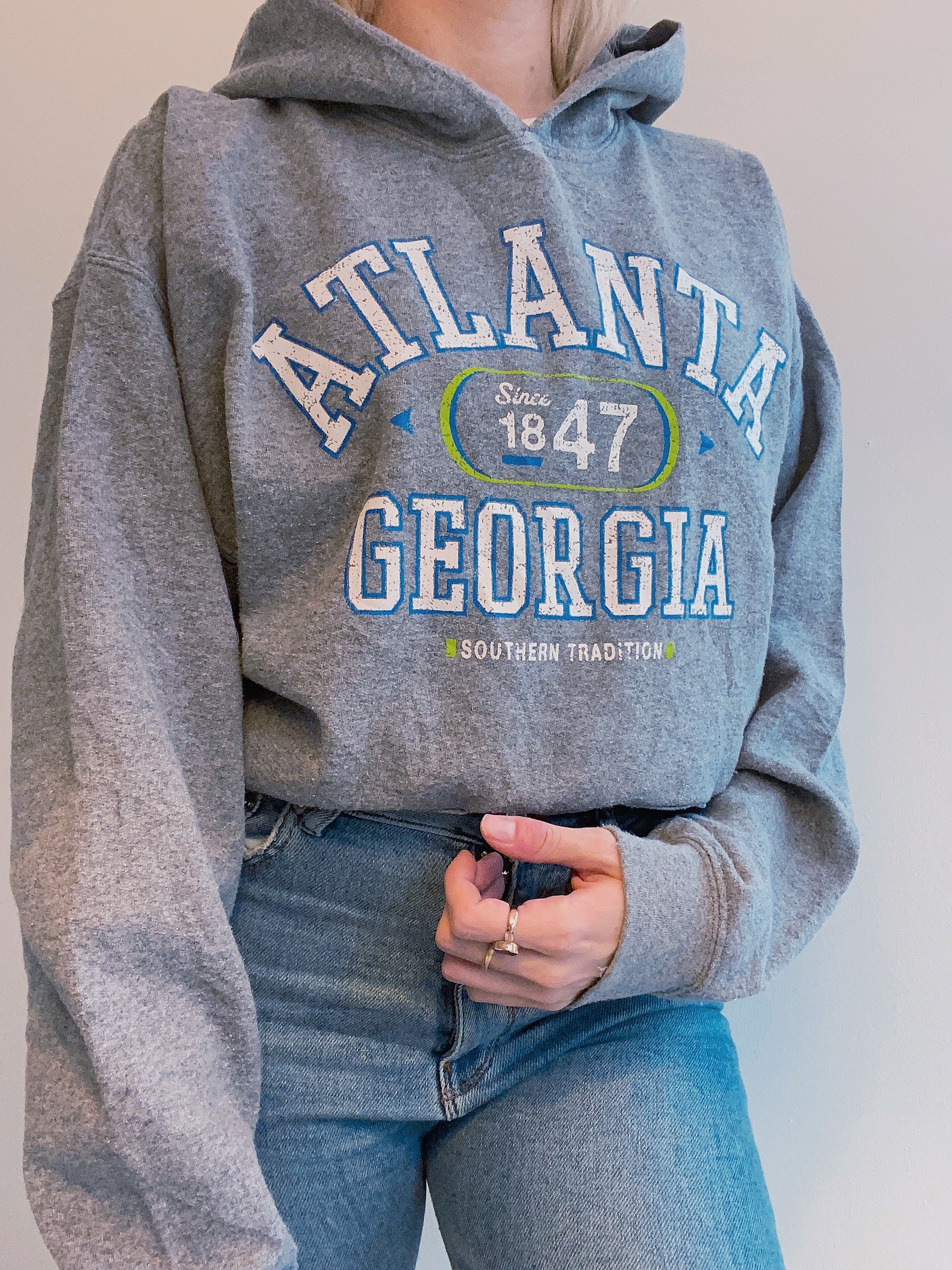 Blue USA sweater"Volunteer Tennesse"L