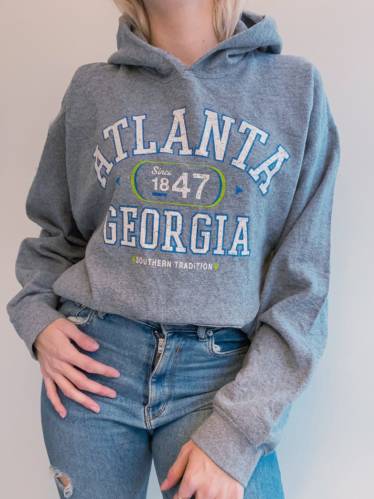 Blue USA sweater"Volunteer Tennesse"L