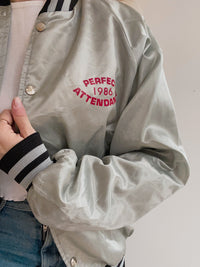 Veste bomber USA argentée Sanyo L