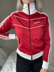 Jacket rouge/blanche Adidas L