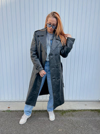 Black Weekday L Coat