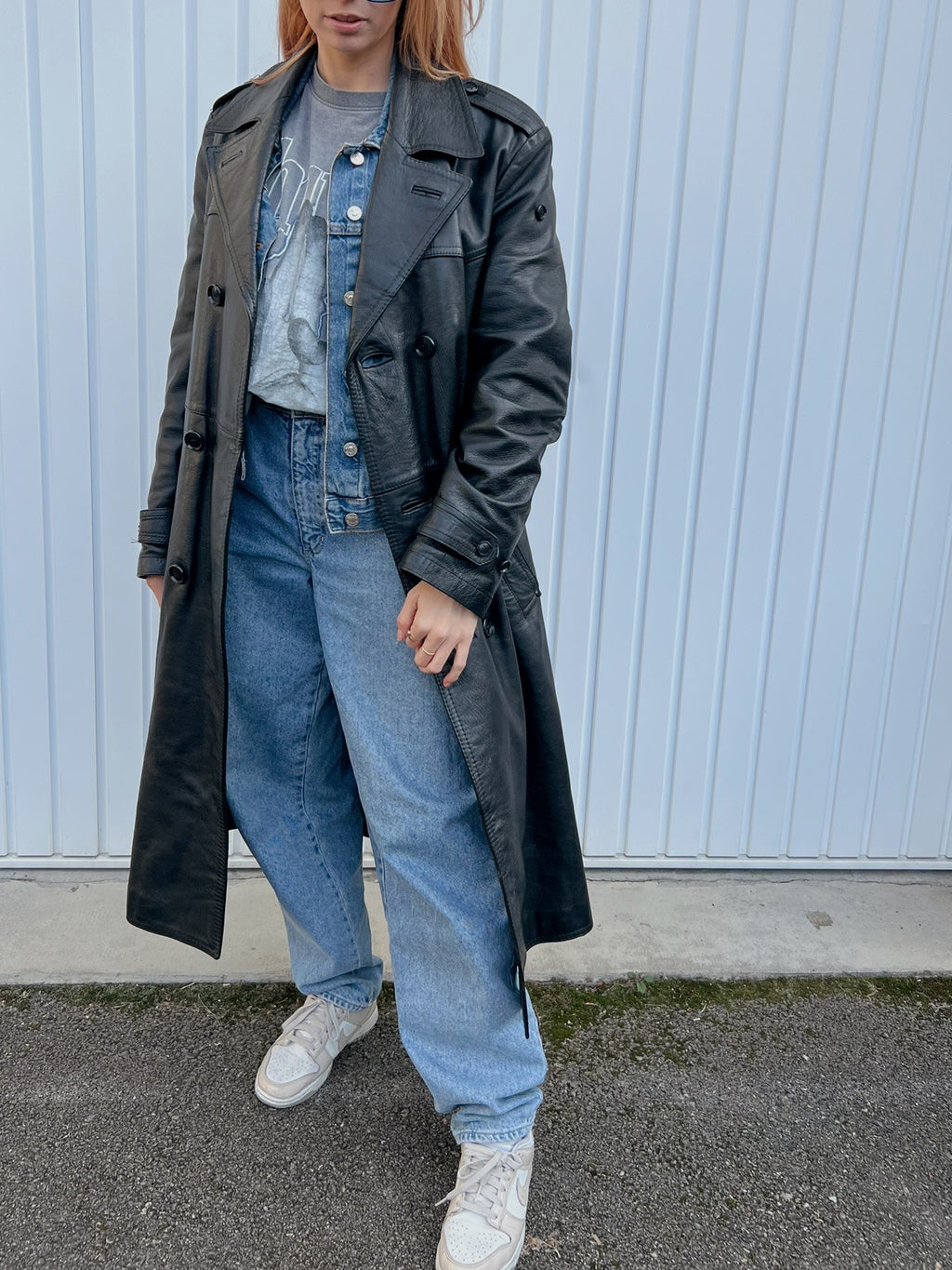 Black Weekday L Coat