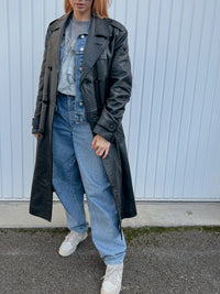 Black Weekday L Coat
