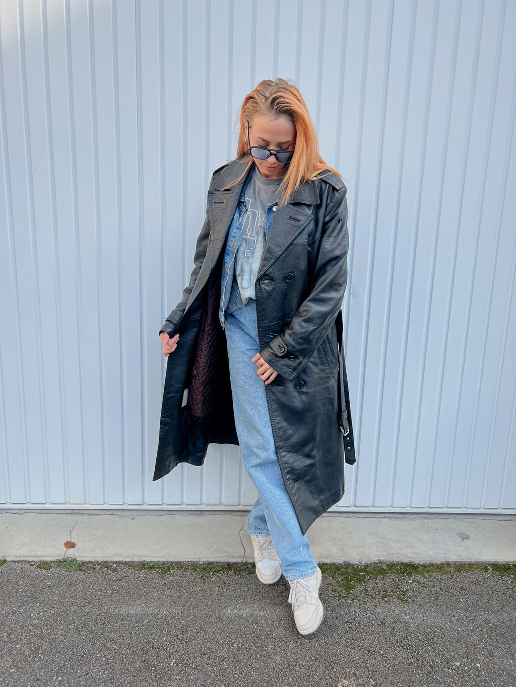 Black Weekday L Coat