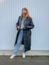 Black Weekday L Coat