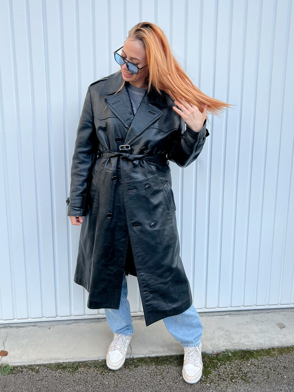 Black Weekday L Coat