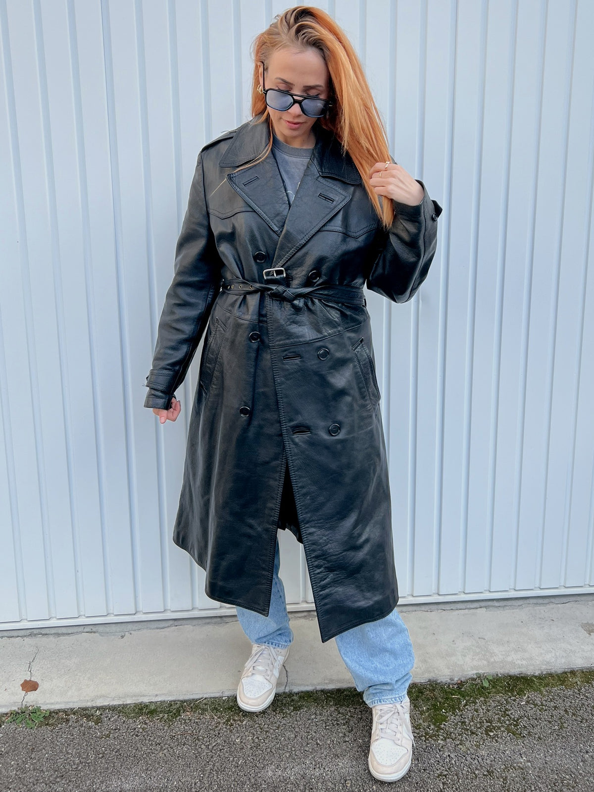 Black Weekday L Coat