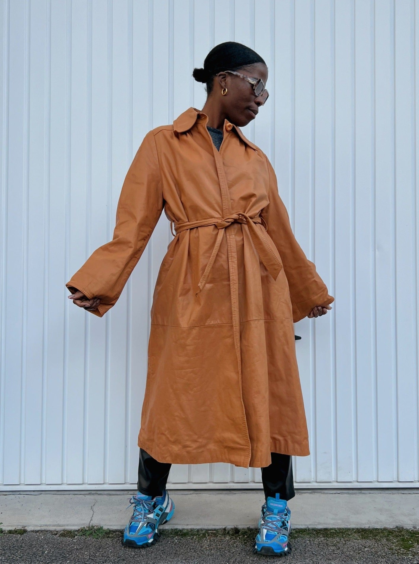 Black Weekday L Coat