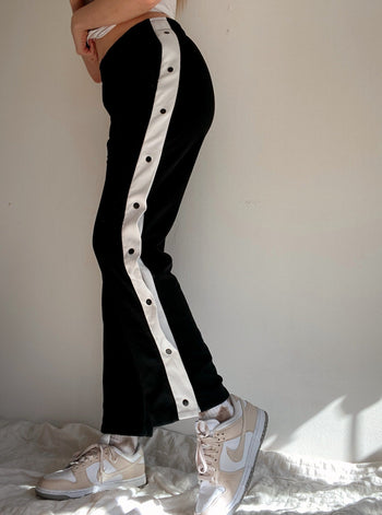 Pantalon de jogging noir et blanc S