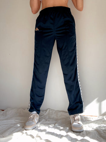 Pantalon de jogging bleu foncé Kappa M