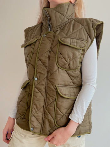 Veste sans manches khaki XL