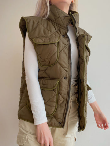 Veste sans manches khaki XL