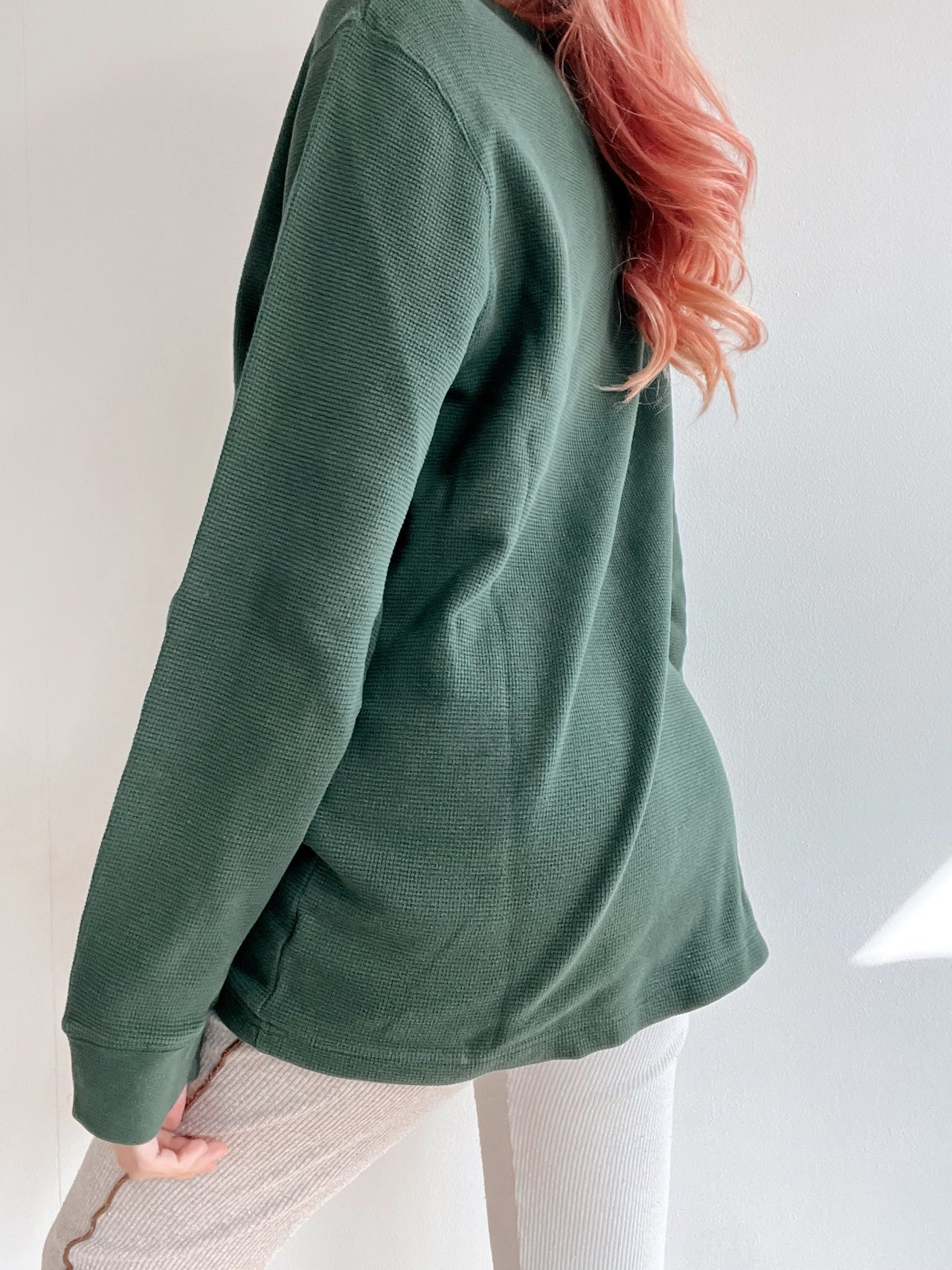 Pull vintage américain vert foncé Jets XL