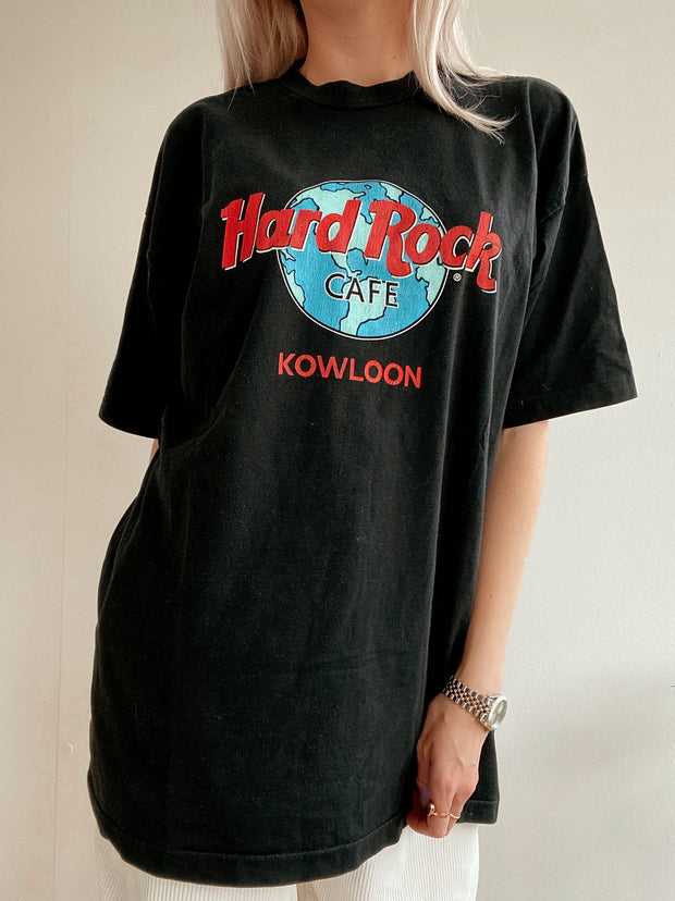 T-shirt noir Hard Rock Café Kowloon
