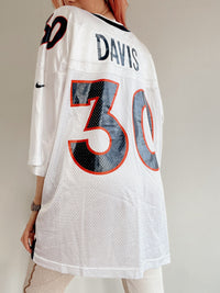 Weißes Nike Baseball-Trikot L