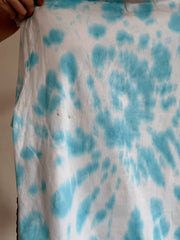 T-shirt vintage turquoise tie and dye Nike L