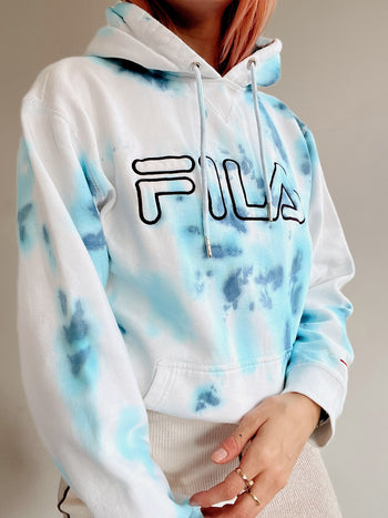 Pull vintage tie and dye Fila M