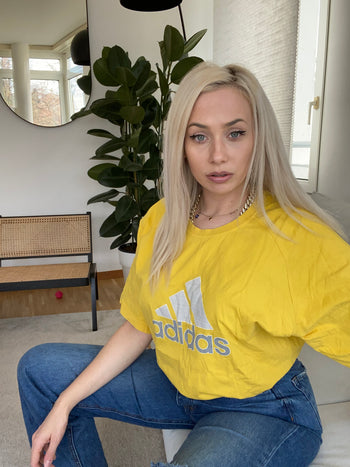 Yellow Adidas XXL T-Shirt