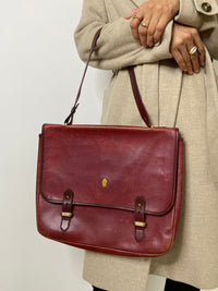 Sac bordeaux Cartier