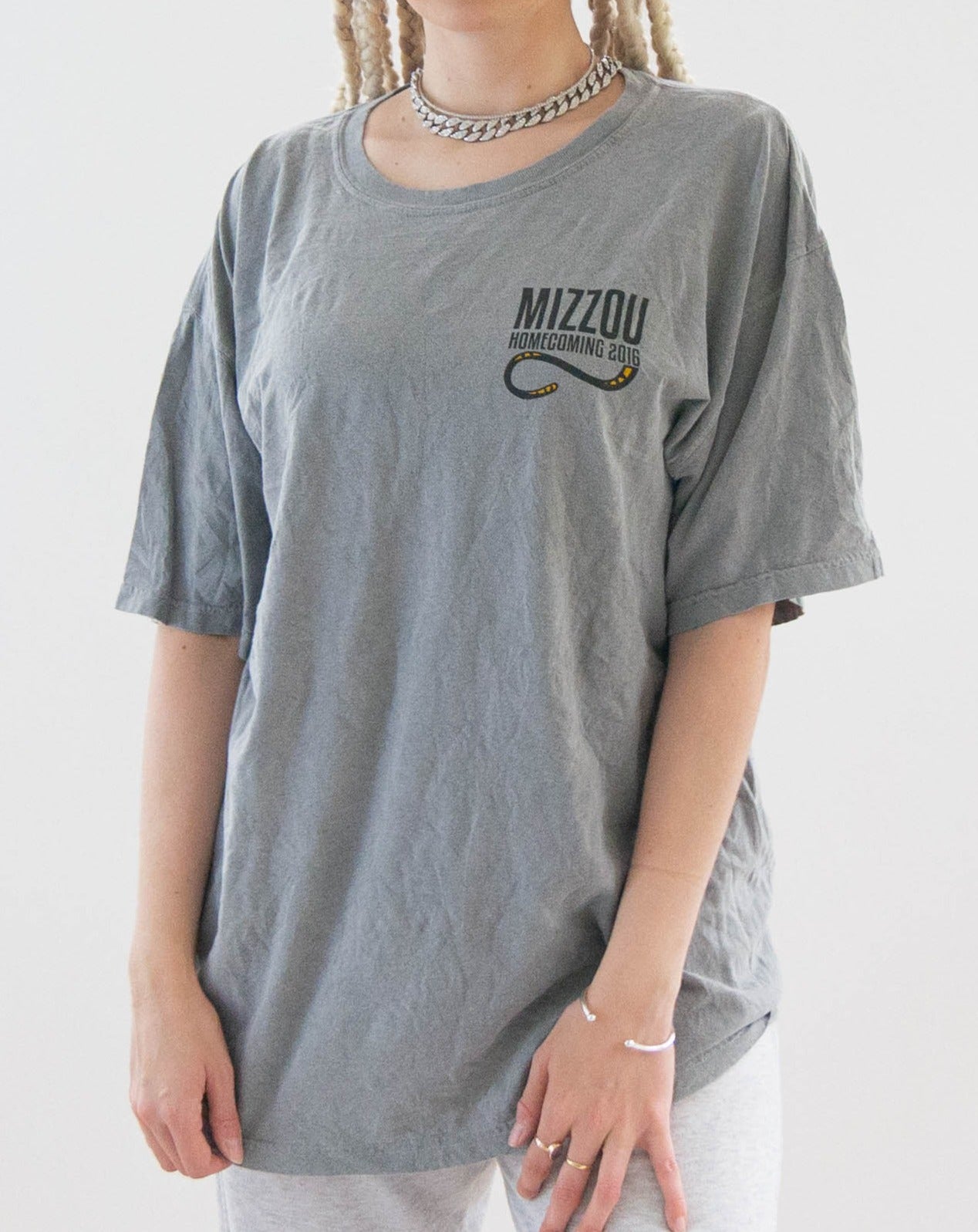 T-shirt USA gris " Mizzou Homecoming 2016" XL