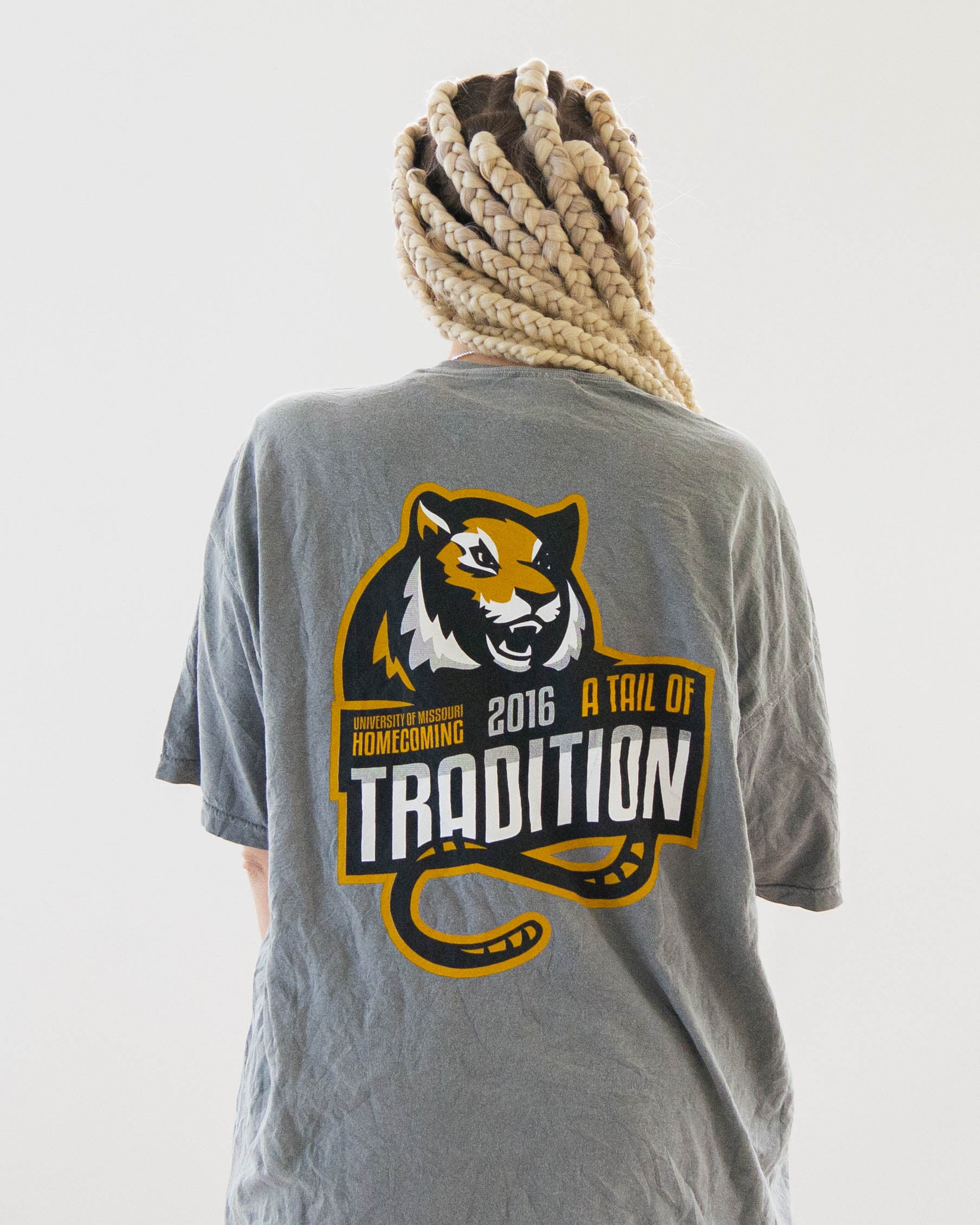 T-shirt USA gris " Mizzou Homecoming 2016" XL