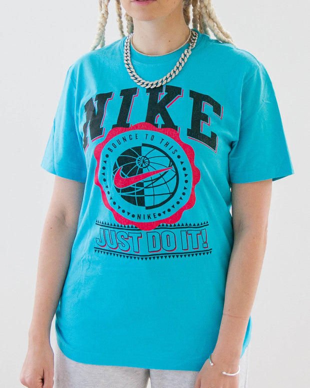 T-shirt turquoise Nike M