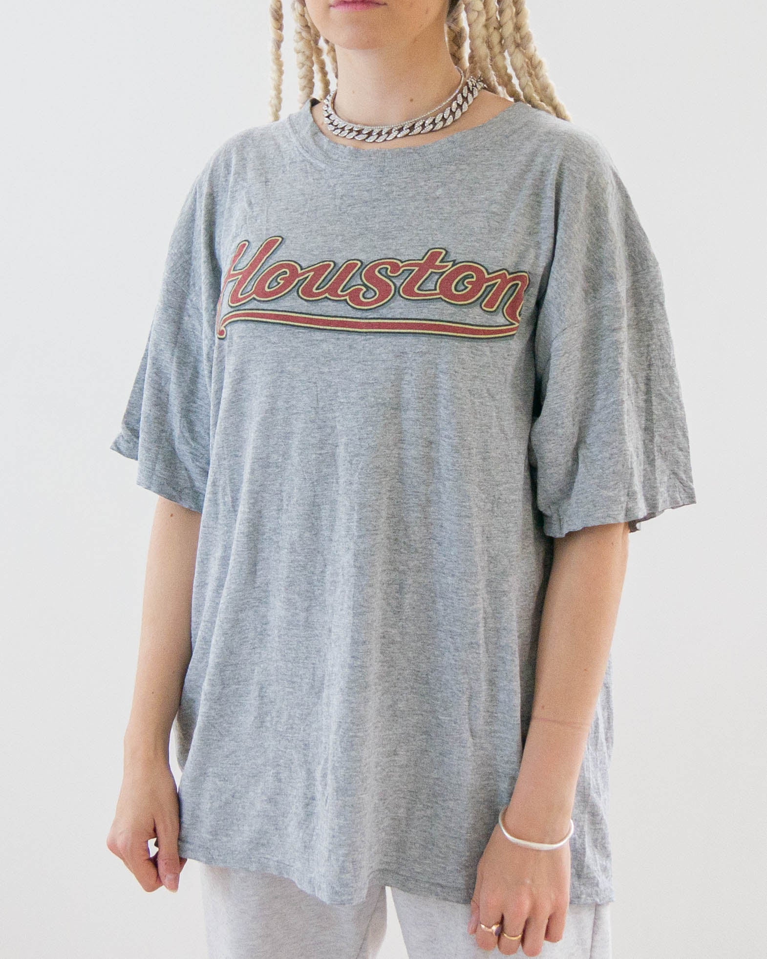 T-shirt USA gris "Houston" XL