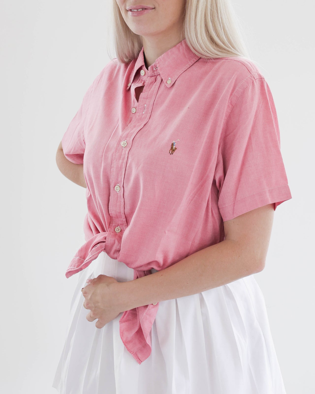 Chemise rose/rouge Ralph Lauren M