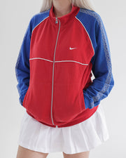 Rot/blaue Nike M Jacke 