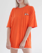 T-shirt USA orange "Out for Blood" XL