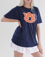 T-shirt USA bleu "AU" logo orange XL