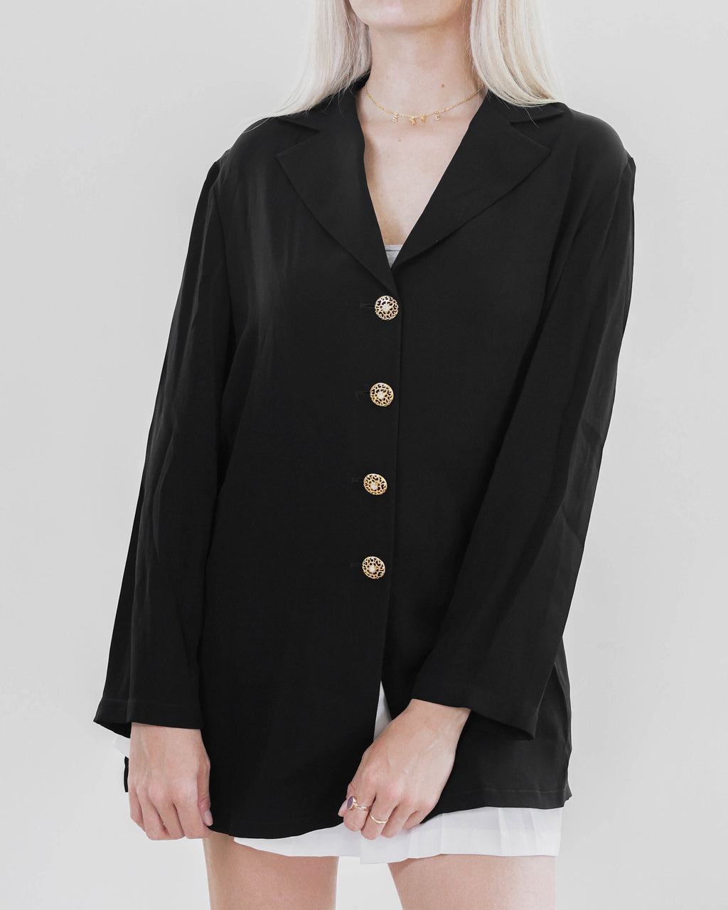 E.Blazer d'été noir M