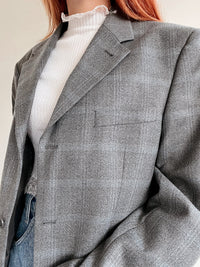 Veste blazer vintage grise  M/L
