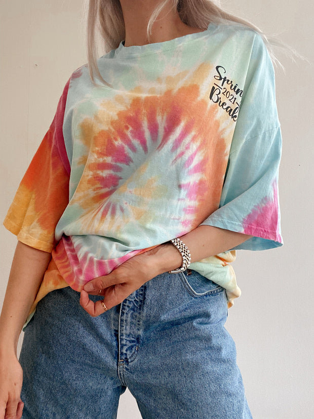 T-shirt vintage tie and dye XXL