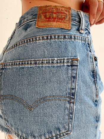 Short en jeans bleu Levi's W31