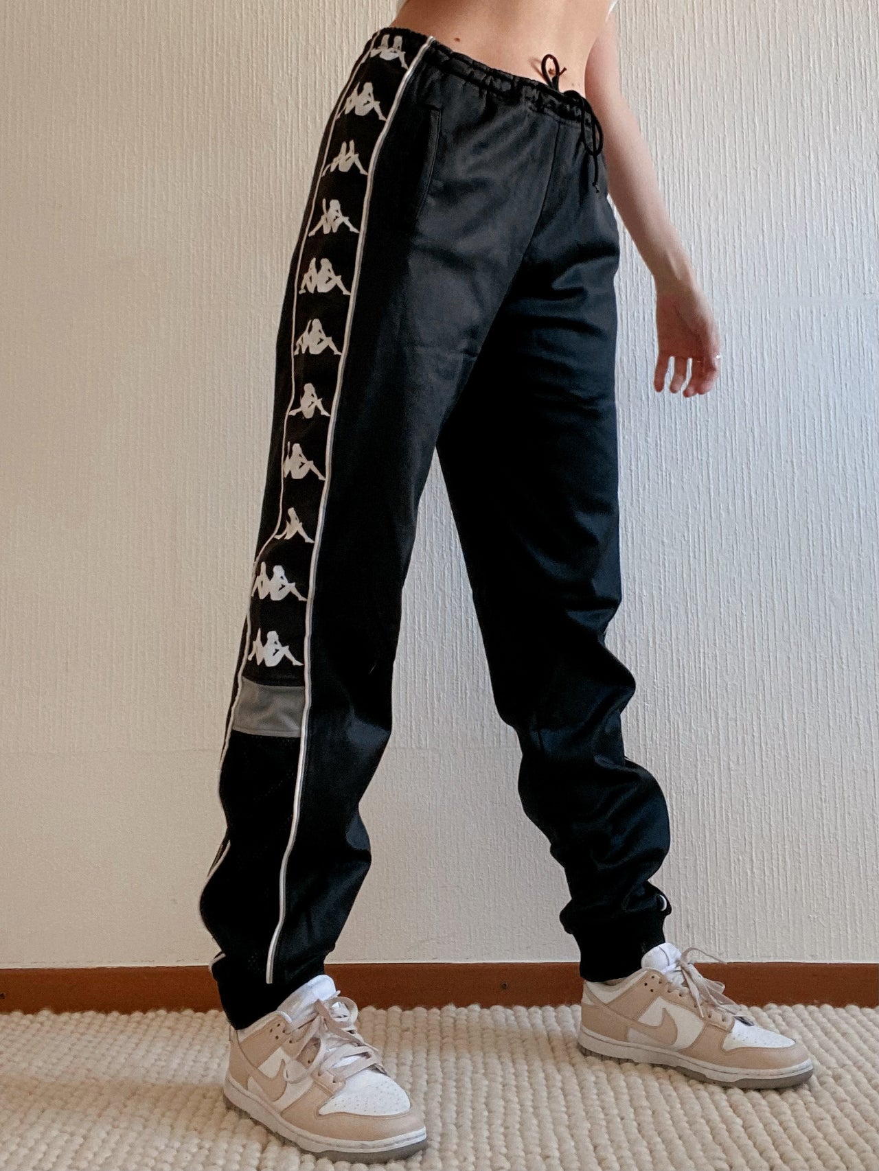 Pantalon de jogging noir Kappa L