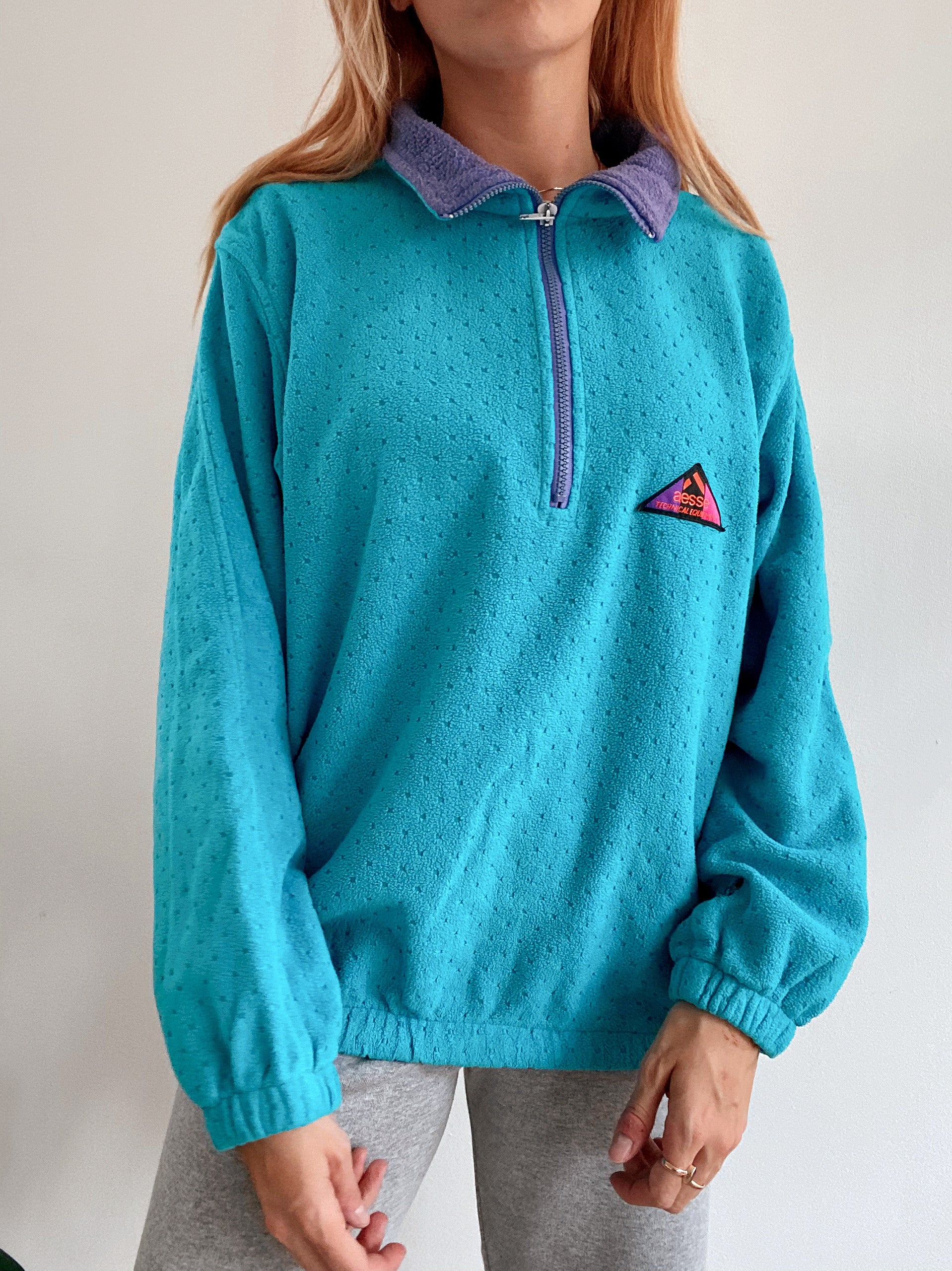 Gray fleece sweater Napapijri S