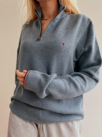 Pull bleu Tommy Hilfiger L