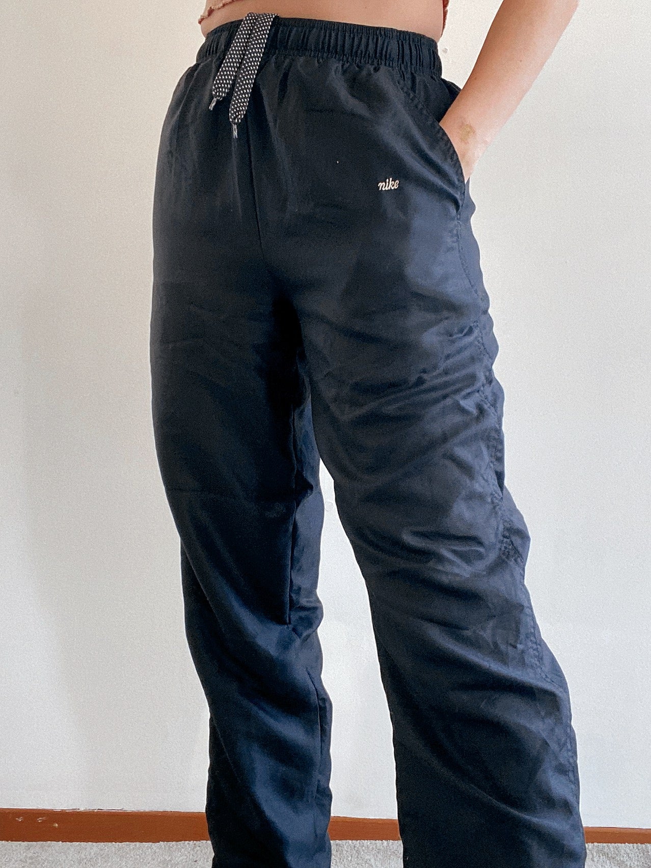 Pantalon de jogging vintage bleu foncé Nike