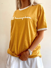 T-shirt Champion jaune XL