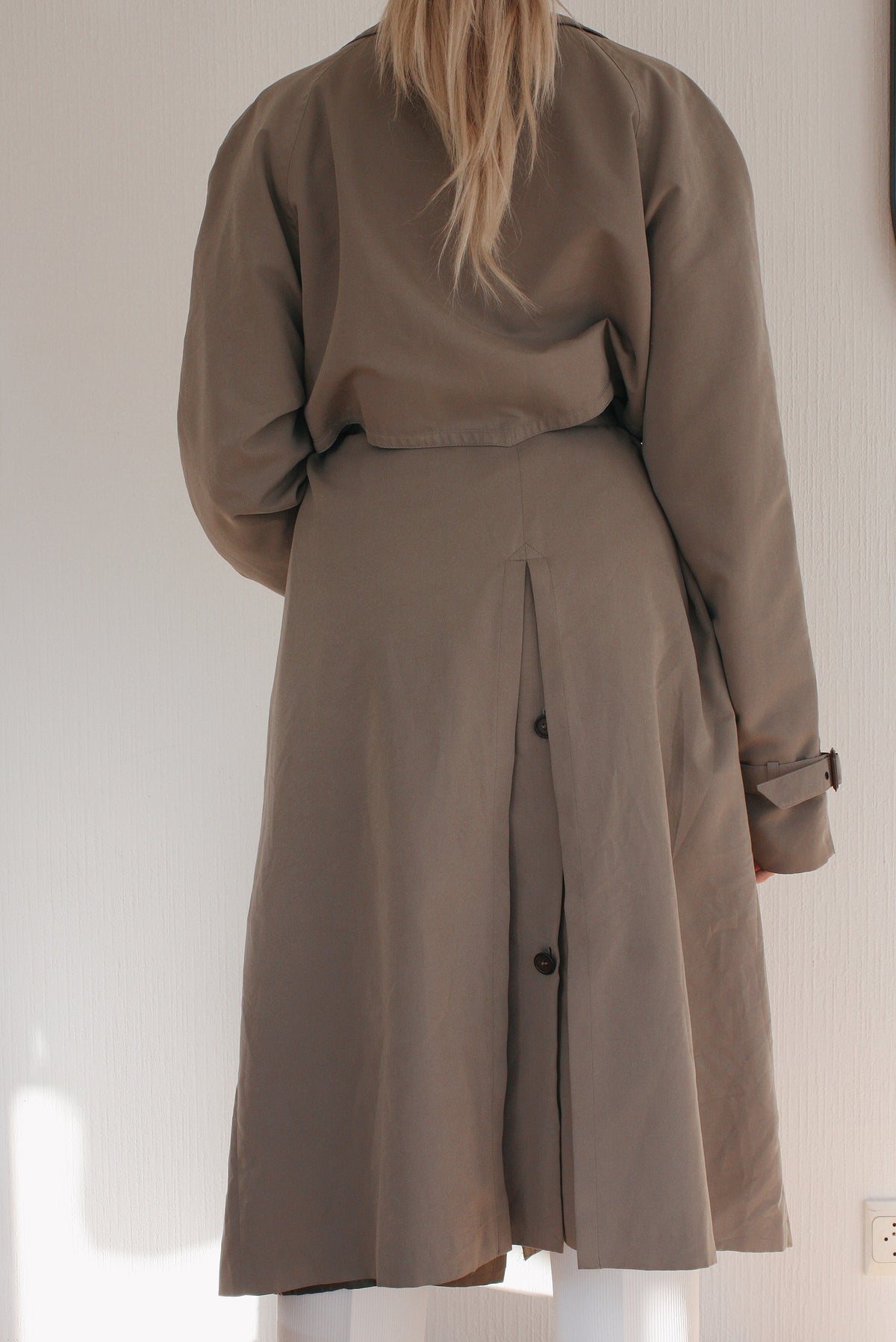 Trench Coat 70/80s khaki L